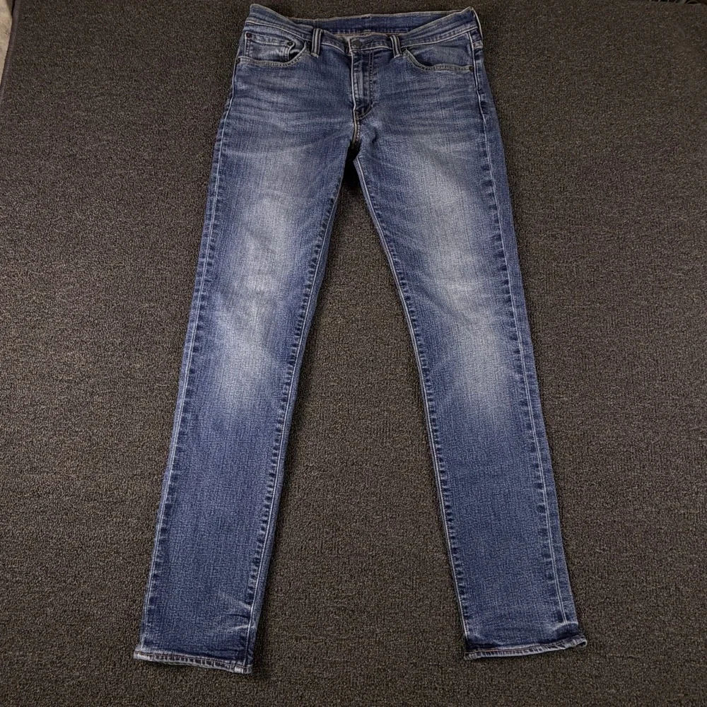 Levi's Jeans Mens 33x34 (Fits 34x32) 511 Slim Fit Blue Medium Wash EUC